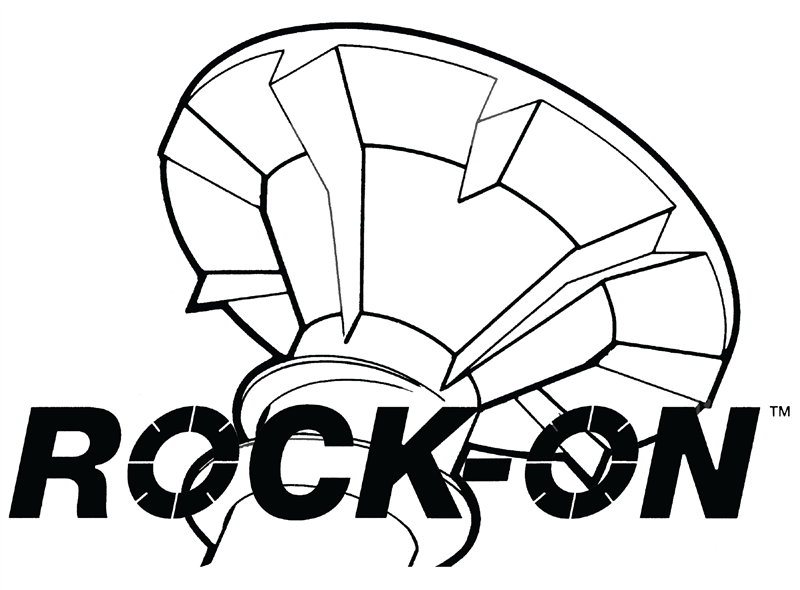 Rock On BW Logo